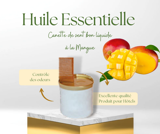 Canette d'huile essentielle à la Mangue