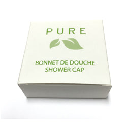 Bonnet de douche en boîte